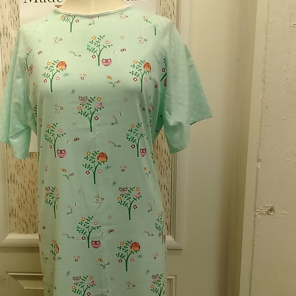 Hospital gown. Custom made.